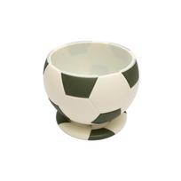 3D Printed Soccer Ball Shaped Popcorn Bucket Container Durable Plastic Material Suitable for Snacks and Party Use One Size