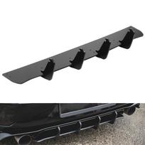 For Volkswagen Golf MK7.5 GTI TCR 2017-2020 Rear Bumper Diffuser Plate Spoiler Lip Splitter Body Kit Tuning Auto Accessories juoda