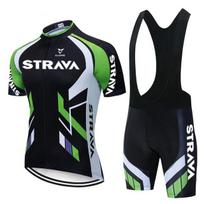 New Summer Cycling Suit Straps Short-sleeved Suit Quick-drying XS