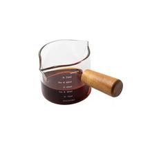 Double Spout Espresso Shot Glass & Milk Pitcher Set