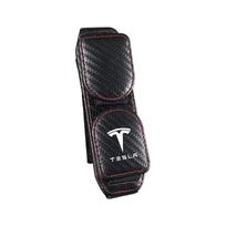 ALY1 Dvipusis spaustukas akinių nuo saulės laikiklis Magnetinis odinis akinių laikiklis Tesla Model 3 Y Juguete Coil S X Bonina Highland Cybertruck