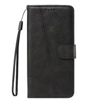 For Sony Xperia 10 VI 2026 leather case, Google 9 calf pattern matte line card G84 sony xperia 10 iv juoda