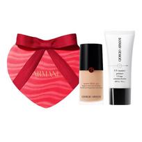 Armani makeup set Power Two-piece set: Power Velvet Matte Liquid Foundation #1.5 Neutral White 30ml + Crystal Soft Light Sunscreen Curd 30ml balta