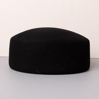 Rudens Žiemos 100% Vilnos Veltinio Baretės Skrybėlė Vestuvių Kokteilio Šventės Dažytojo Kepuraitė Šilta Fedora Fascinator Moteriška Stiuardesės Kepuraitė 56-58cm brown