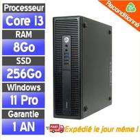 HP ProDesk 600 G2 SFF - PC de Bureau - Core i3-6100 - SSD 256 Go - 8 Go RAM