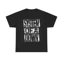 System of a Down TShirt Metal band Tour Rock concert Unisex Heavy Cotton Tee S