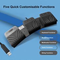 USB Foot Switch Universal Control Key Customized Computer Keyboard Action Pedal for Medical Devices Instruments juoda