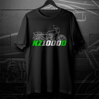 Kawasaki KZ1000D 1979-1980 gerbėjams - Motociklo marškinėliai M