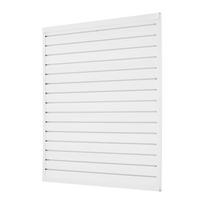 4 x 4 pėdų baltos PVC lentelių sienų plokštės garažui su modulinio dizaino