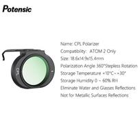 Potensic Originalus CPL poliarizatorius tik ATOM 2 kameriniam dronui (Netinka ATOM SE, ATOM LT, ATOM) Drono objektyvo priedas CPL Polarizer
