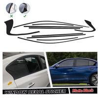 Chrome Delete Blackout Window Trim Stickers for Infiniti Q50 Q50S 2014 2024 Vinyl Scratch Resistance Exterior Trim Upgrade Ship Within 24 Hours