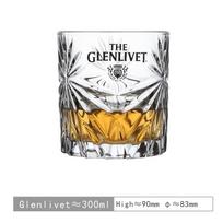 300ml Transparent Glenlivet Whisky Glasses Scotch Ale Glasses Pre-loved Wine Glasses Bar Utensils 300ml