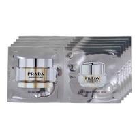 Prada kelioninio dydžio/patirties dydžio Atjauninimo rinkinys, aktyvus veido kremas + mažinantis paakių kremas, mažas bandymas [Paakių kremas 1ml + Veido kremas 1ml]*5 rinkiniai ruda