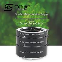 EXT-F Three-Section Extension Tube (10+16+21mm) for Fujifilm X-Mount Mirrorless Camera Macro. Up to 30mm