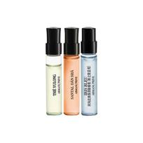 Armani Sample pack Jade Dragon Tea + Blue Kite + Sandalwood Perfume Trial Pack Eau de Toilette EDT Citrus Ambergris 2ml+2ml+2ml Fruity Fragrance mėlyna