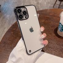 Compatible with Apple iPhone 14 Pro Max case, 12 Pro/13 Frameless 7p Electroplated Protective Case iPhone14PROMAX juoda