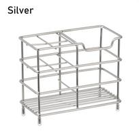 5-Slot Layout Toothpaste Holder Freestanding Base Countertop Rack Bathroom Organizer  Wash Basin sidabras