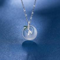 Ping An Buckle Necklace Women's Year Light Luxury Niche Design Clavicle Chain Birthday Gift