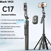 Hot Selling C17 Smartphone Selfie Stick Intelligent AI Follow-up Anti Shake Gimbal, Tripod, Fully Automatic Photography Artifact juoda