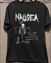 Nausea Band Albums Black Cotton T-shirt Full size S-5XL DS943 Unisex T-Shirt S