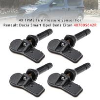 4X TPMS Tire Pressure Sensor For Renault Dacia Smart Opel Benz Citan 407005642R