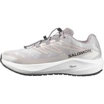 Trail Running Shoes AERO FLOW GRVL L49256000 cm [Salomon] Men's White/Paloma/Cloudburst 25.5