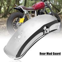 Stainless Steel Motorcycle Rear Fender Flares Mud Flaps Mudguard Splash Guard For Suzuki GN125 GN250 kaip parodyta spalva