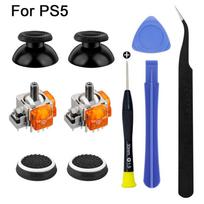 TMR Elektromagnetiniai vairasvirtės Pakeitimas PS5 Xbox one Valdikliui Anti-Drift Lazdelės su Nykščio Lazdelės Priedais Remonto Įrankis 2 Joysticks PS5