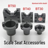 Aluminum Tool Holder; BT30/BT40/BT50 Locking Accessories; Round/Square Block Tool Holders BT30 Round Tool Holder with 3 Holes