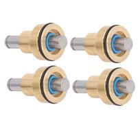 4PCS Excavator Control Valve Handle Metal Joystick Pusher Washer Set for Komatsu PC200 6 auksas