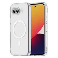 Magnetic Case For Google Pixel 10a Case Magnetic Transparent TPU Soft Border PC Hard Back Cover Fingerprint-Resistant Bumper Google Pixel 10a gryna