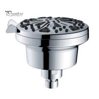 5 colių aukšto slėgio dušo galvutė su filtru 8 purkštuvų režimai Prabangios modernios išvaizdos įrankis Nemokamas montavimas Vonios SPA dušo galvutė sidabras