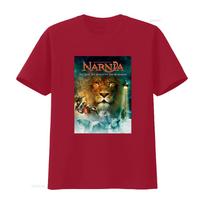 Narnijos kronikos Liūtas, ragana ir spinta T-shirt Klasikinis šventinio filmo spaudinys vintage Išskalbtas Šiek tiek laisvas S