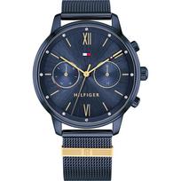 Tommy Hilfiger Blake Mėlynas Metalinis Dirželis Moteriškas Kvarcinis Laikrodis 1782305 mėlyna
