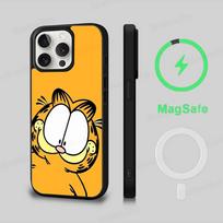 Classic Vintage Anime G-garfields Cat Phone Case Magnetic Case For IPhone 16 14 13 15 Pro For Magsafe Wireless Charge Cover iPhone 13