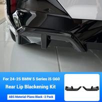 For BMW 5 Series i5 G60 2024 Rear Bumper Diffuser Tail Lip Side Splitter Body Kits Exterior Moding Rear Spoiler Accessories juoda