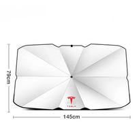 ALM1 For Tesla Model 3 Y S Model X Roadster Car Front Windshield Sunshade UV Sun Protection Umbrella Shade Accessories