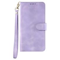 Suitable for Sony Xperia 10 VI 2026 leather case, Google 8A skin matte card wallet, portable rope case sony xperia 10 vi 2024 violetinė