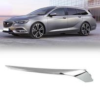 Priekinės rūko žibinto rėmelio dangtelio grotelės Vauxhall Opel Insignia B / Buick Regal Sportback 2018-2020 automobiliui Rūko žibinto grotelės Chromuotas apvadas right Trim gray