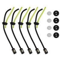 9/14pcs Petrol Filter Kit Rubber Grommet Seals Fuel Hose Set For Brush Cutter Lawn Mower Garden Machines Accessory K