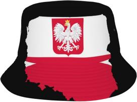 Vintažinė Lenkijos Lenkijos Vėliavos Kibiro Kepuraitė Moterims Vyrams Unisex Kepurė Nuo Saulės Sulankstoma Lauko Lenkų Žvejo Kepurė Galvos Apdangalas One Size