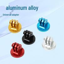 Colored Aluminum Alloy Adapter for GoPro 13-7, DJI, Insta360 & Action Cameras mėlyna/juoda