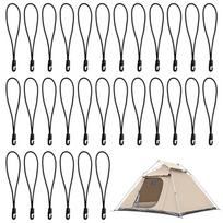 30Pcs 4mmx25cm Heavy Duty Bungee Cord With Hook Clip Elastic Nylon Rope For Sewing Craft Luggage Camping Gear Repair 1