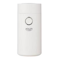 Adler AD 4446WS Coffee Grinder, 150 W, White