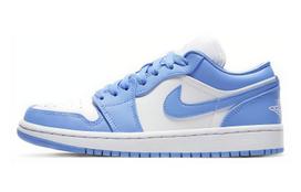 Air Jordan 1 Low 'UNC' Women's AO9944-441 35.5 white