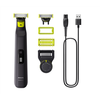 PHILIPS Shaver QP6542/15 / OneBlade Pro 360 Face+Body Black on Green