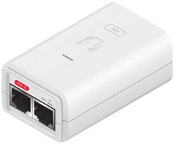 Ubiquiti POE Injector, 24VDC, 7W, Gigabit Port, white
