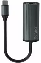 Savio USB-C 3.1 Gen 1 to RJ-45 Gigabit Ethernet Adapter