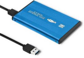 Qoltec 2.5" SATA USB 3.0 Blue 51859