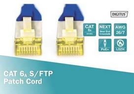 Digitus CAT 6A S-FTP 3m Blue Patch Cord